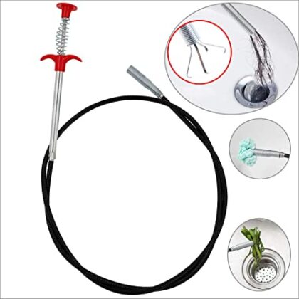Drain Cleaner Sticks Clog Remover Cleaning Tools । Spring Pipe Dredging Tools 750+200 Delivery Charges