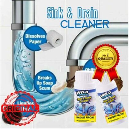 Quick Wash Sink & Drain Cleaner (PACK OF 4)