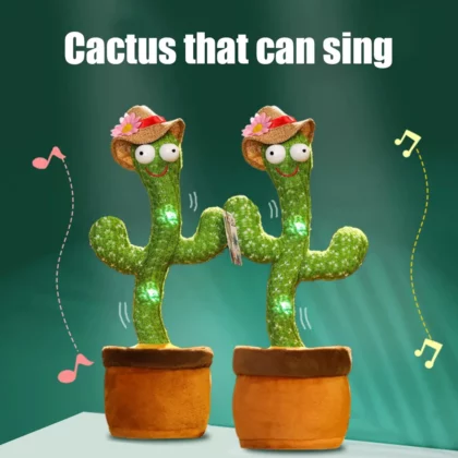 Dancing and Talking Cactus Toy (chargable & cell operated)
