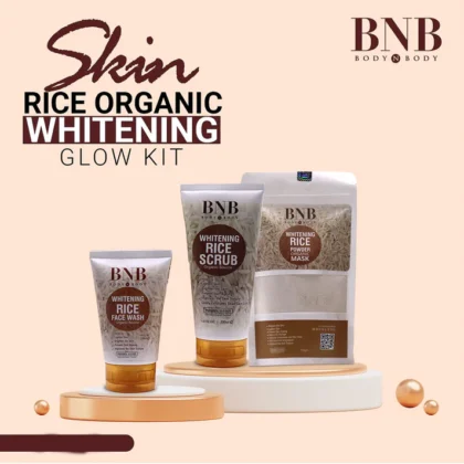 BnB Rice Extract Bright & Glow Kit 3 in 1