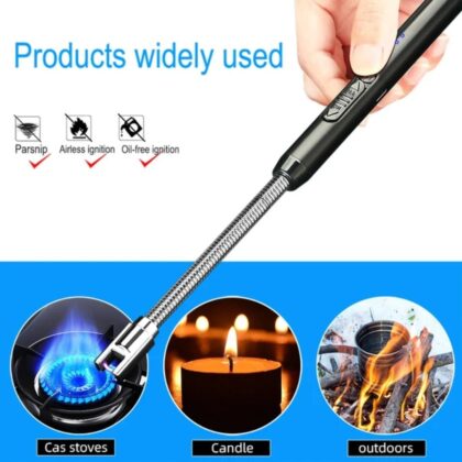 Stainless Steel Electric Rechargeable Arc Lighter